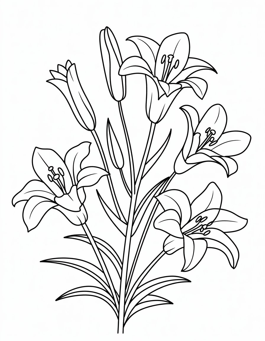 Madonna Lilies
